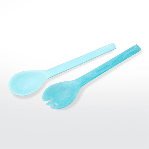 Everyday Salad Servers, Aqua