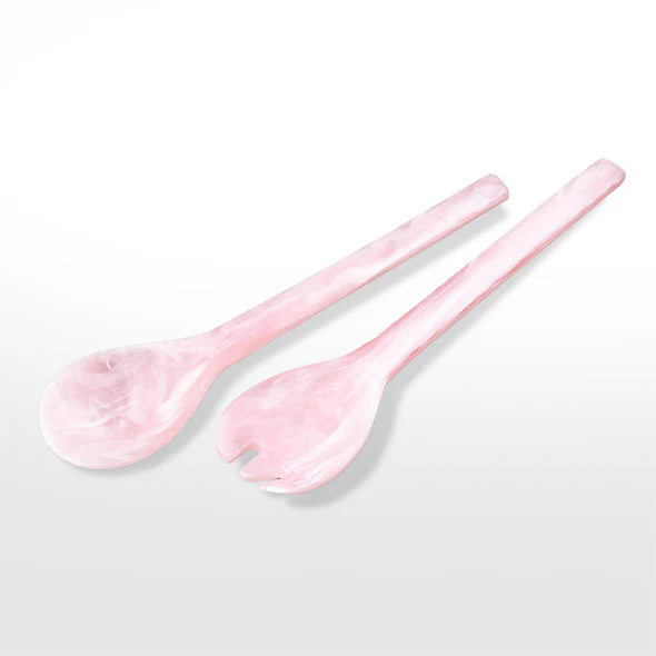Everyday Salad Servers, Pink