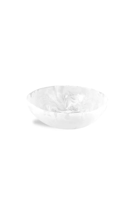 Small Wave Bowl, White