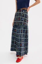 Faye Skirt, Gardeners Window Navy