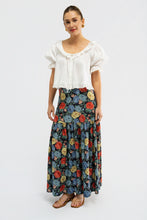 Faye Skirt, Night Rose