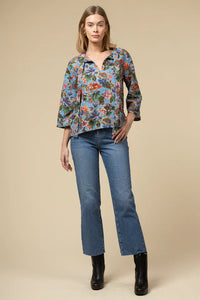 Bebe Top, Antique Petals