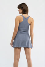Campbell Dress, Navy Gingham