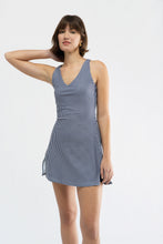 Campbell Dress, Navy Gingham