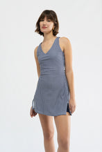 Campbell Dress, Navy Gingham