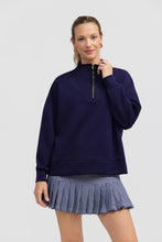 Ruth Skort, Navy Gingham