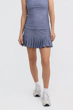 Ruth Skort, Navy Gingham