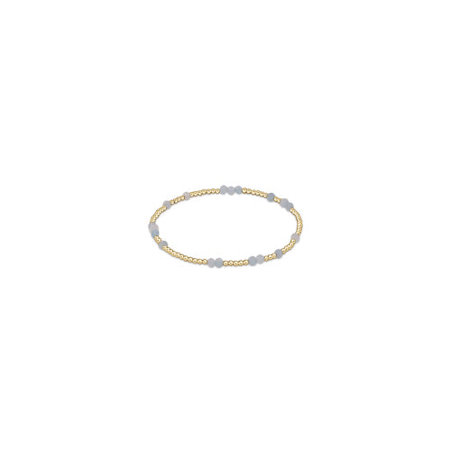 Hope Unwritten Gemstone Bracelet, Aquamarine