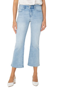 Hannah Cropped Flare with Slit Hem, Clarkdale