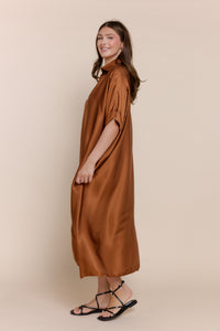 Tania Dress, Oak