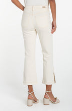 High Rise Flare Jean with Tulip Hem, 25.5" Inseam