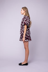 Blake Top, Jungle Burgundy