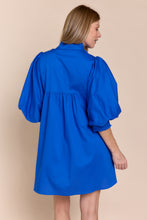 Jasper Dress, Electric Blue