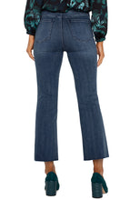 Hannah High Rise Crop Flare Jean 28" Inseam, Juniper Valley