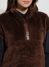 Nola Sherpa Sleeveless Sweatshirt