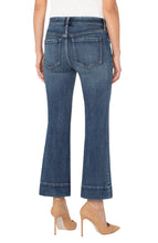 Gia Flare Jean with Wide Hem, 27" Inseam