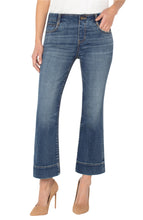 Gia Flare Jean with Wide Hem, 27" Inseam