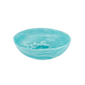 Small Wave Bowl, Aqua