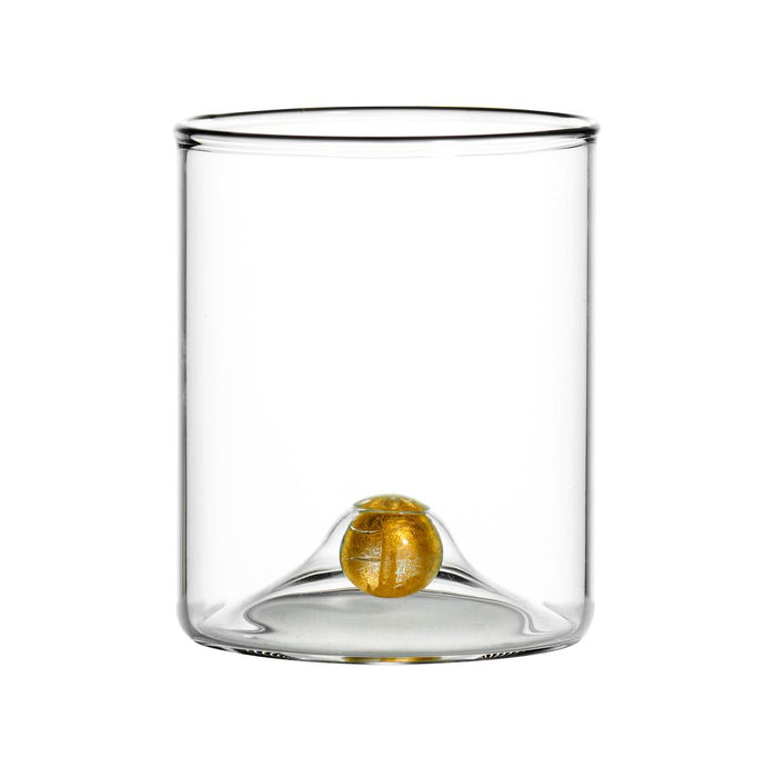 Abigails Golden Globe Stemless Wine Glass