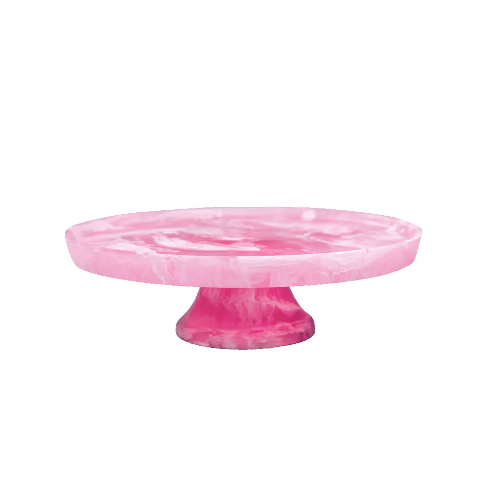 Large Footed Cake Stand, Pink
