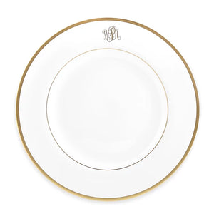 Signature Monogram Dinner Plate