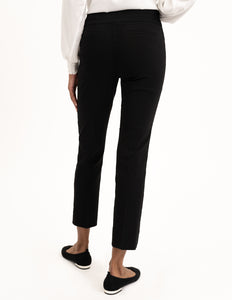 Pull On Ankle Pant, Black