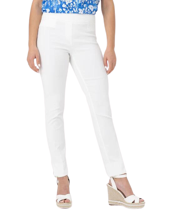 Pull On Ankle Pant, Creme