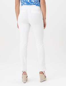 Pull On Ankle Pant, Creme