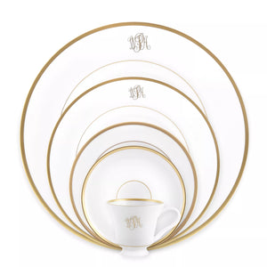 Signature Monogram Bread and Butter Plate