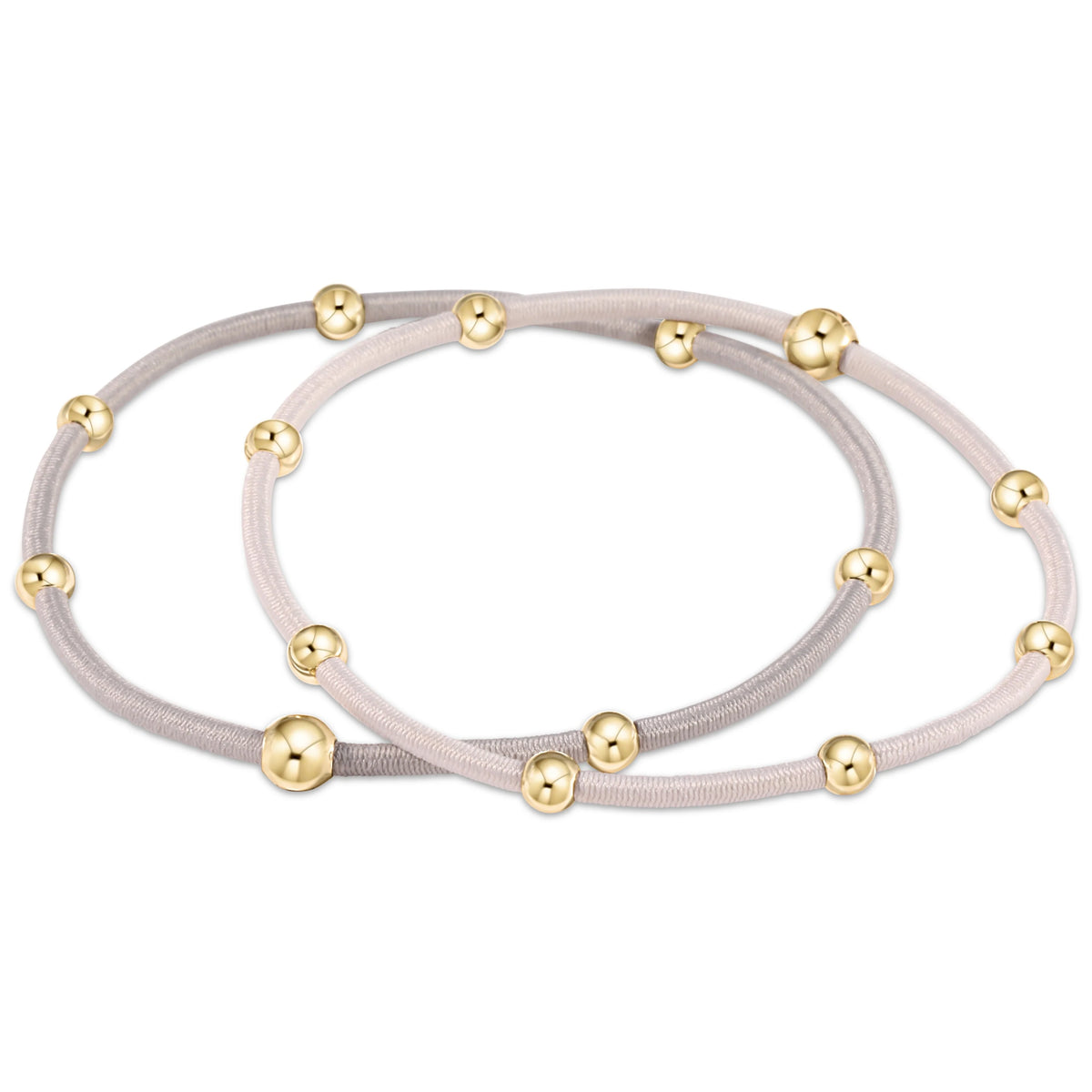 enewton enewton "e"ssentials bracelet stack of 2 neutral set