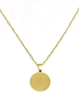Lord's Prayer Medallion Necklace