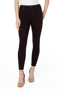Abby High Rose Ankle Skinny