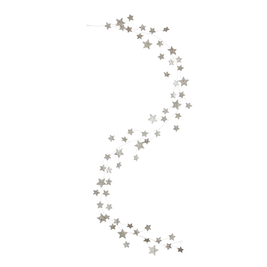 Star Glitter Garland